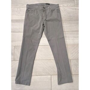 AG Adriano Goldschmied The Tellis Modern Slim Pants Gray Sz 33x34‎ (34x31)